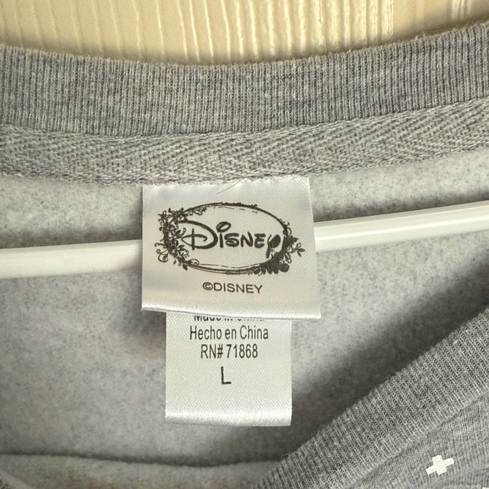 Disney Gray and Red Mickey Mouse Holiday Sweater - Picture 2 of 3